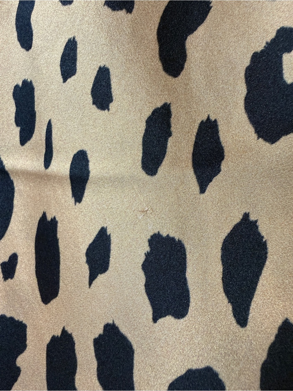 NWT realisation par The Naomi Skirt Wild Things Leopard Print Silk Slip Skirt S - Picture 8 of 8